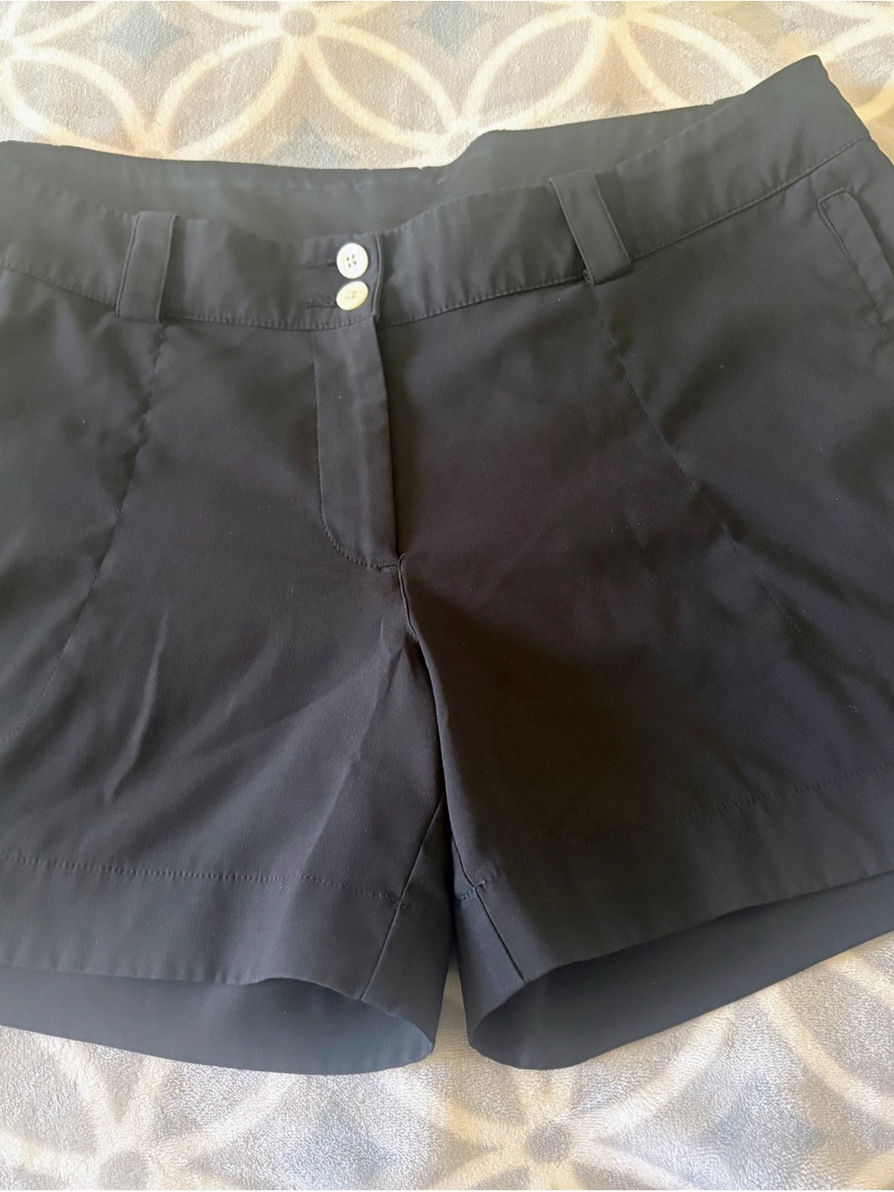 Nike Black Dri-fit Athletic Tailored Women's Shorts